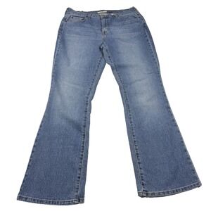 Levi's 515 Jeans Womens Size 12 Blue Boot Cut Stretch Denim Measures 30"x31" Y2K